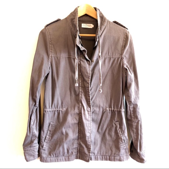 Velvet by Graham & Spencer army jacket - Picture 4 of 9